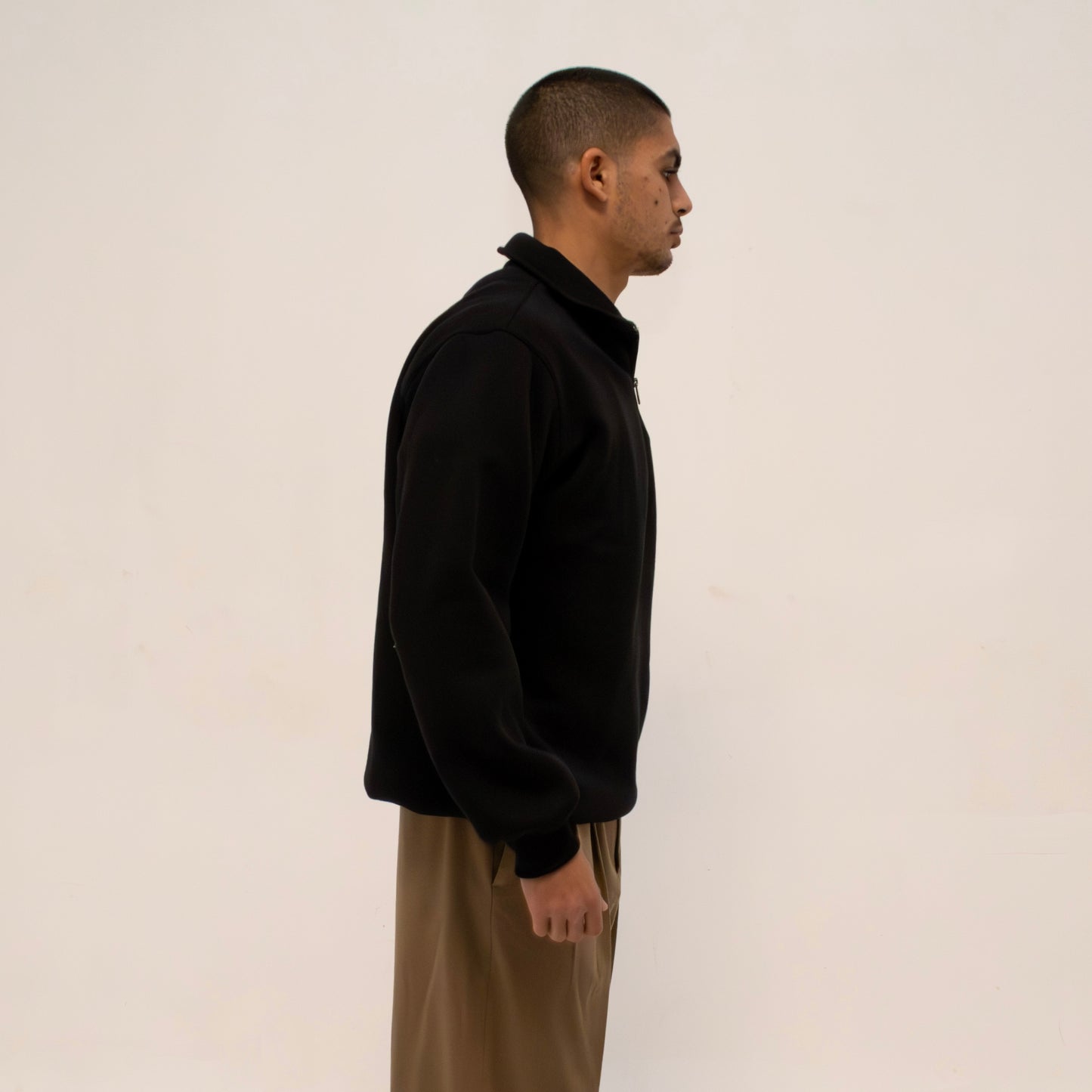Black Quarter Zip