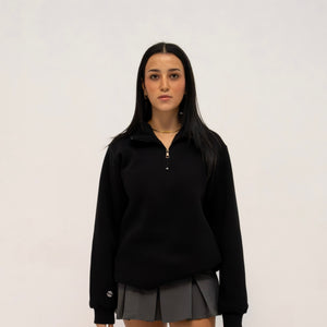 Black Quarter Zip