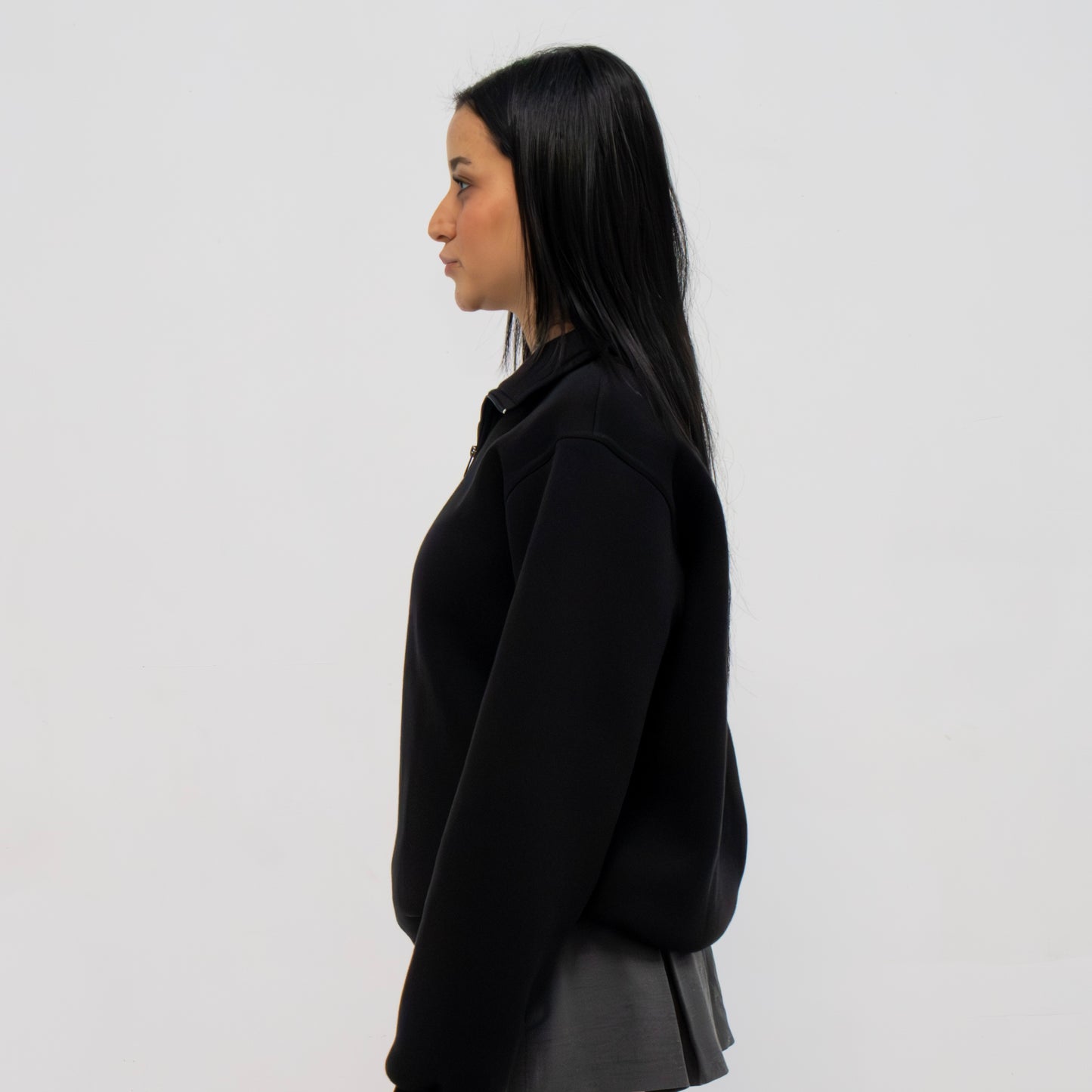 Black Quarter Zip