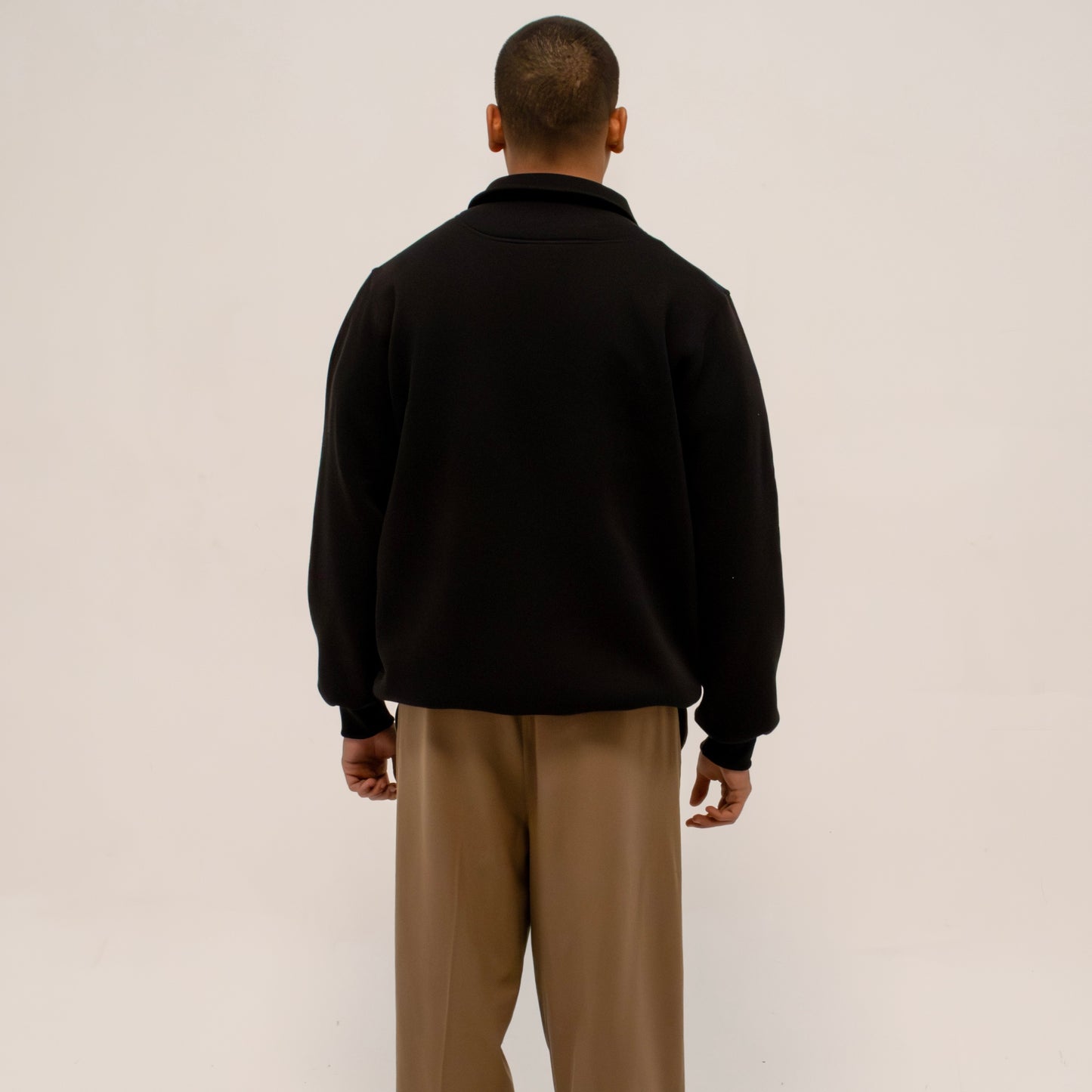 Black Quarter Zip